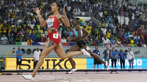 Čtvrtkařka Násirová zaběhla třetí nejlepší čas všech dob.