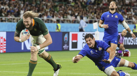 Momentka z utkání JAR vs. Itálie.