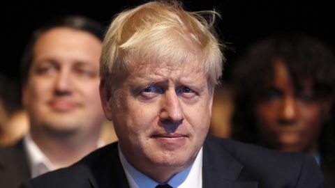 Britský premiér Boris Johnson.