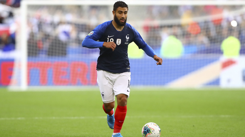 Nabil Fekir v dresu francouzské reprezentace.