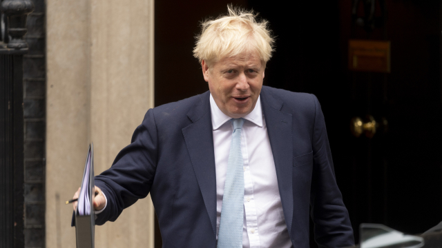 Britský premiér Boris Johnson.