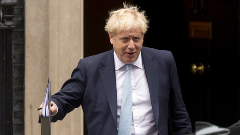 Britský premiér Boris Johnson.