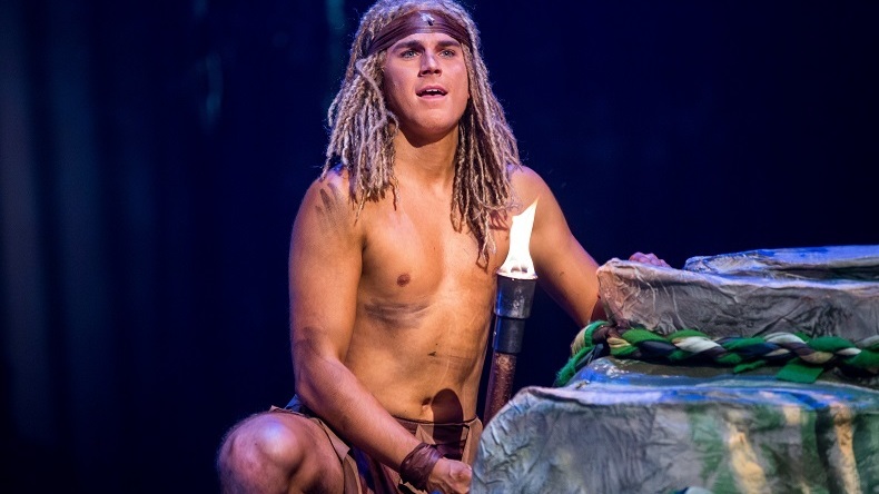 Muzikál Tarzan: David Gránský.