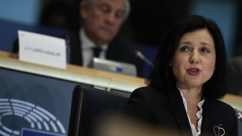 Budoucí místopředsedkyně Evropské komise V. Jourová.