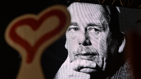 Bývalý prezident Václav Havel. 