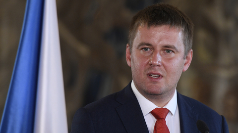 Ministr zahraničí Tomáš Petříček.