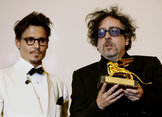 Johnny Depp a Tim Burton.
