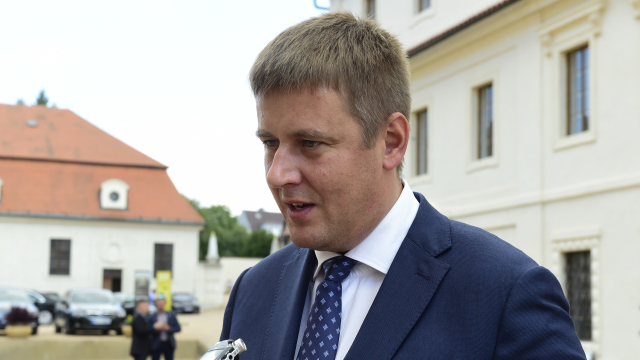 Ministr zahraničí Tomáš Petříček (ČSSD).