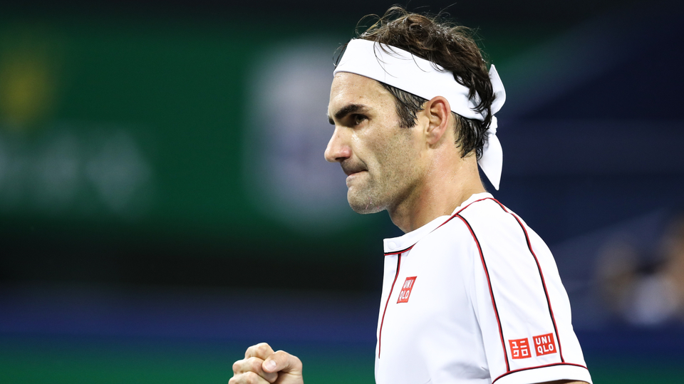 Tenisový velikán Roger Federer.