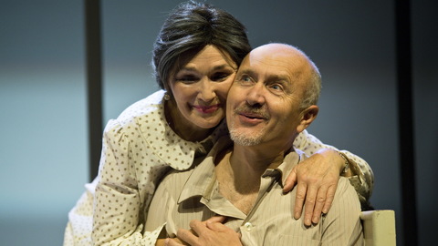 Snímek z inscenace Smrt obchodního cestujícího.