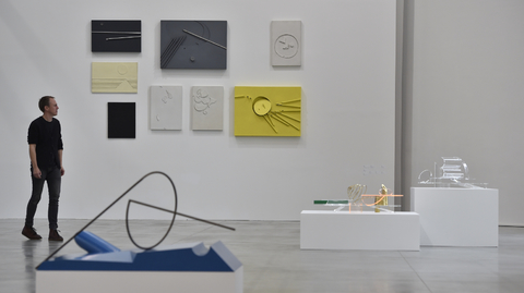 Výstava výtvarníka Karla Malicha v brněnské galerii. 