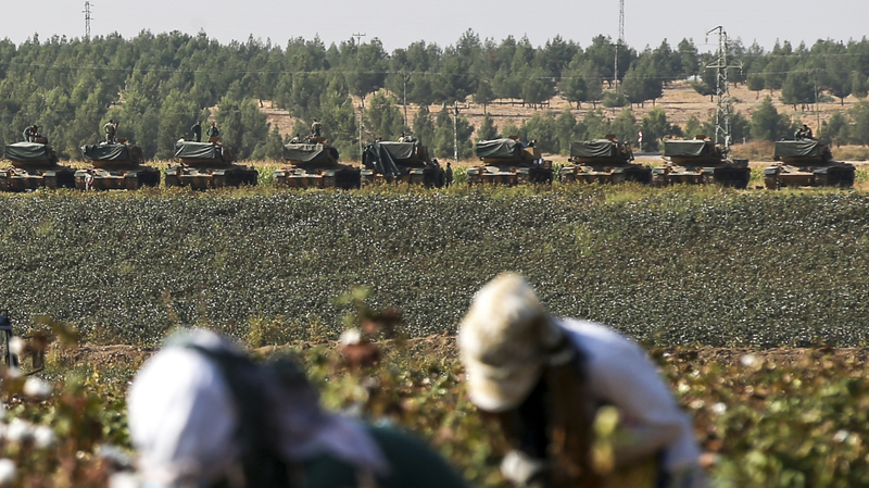 Tanky turecké armády.