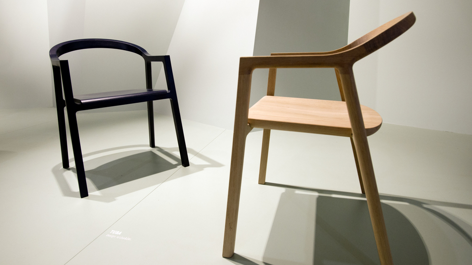 Designblok 2019, židle od studia Konsepti Moroso.