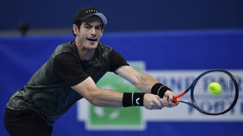 Jako za starých časů! Murray se v Antverpách raduje.