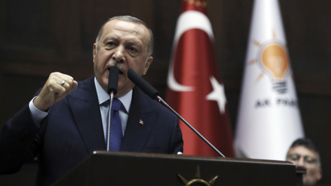 Turecký prezident Recep Tayyip Erdogan.