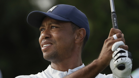 Golfista Tiger Woods.