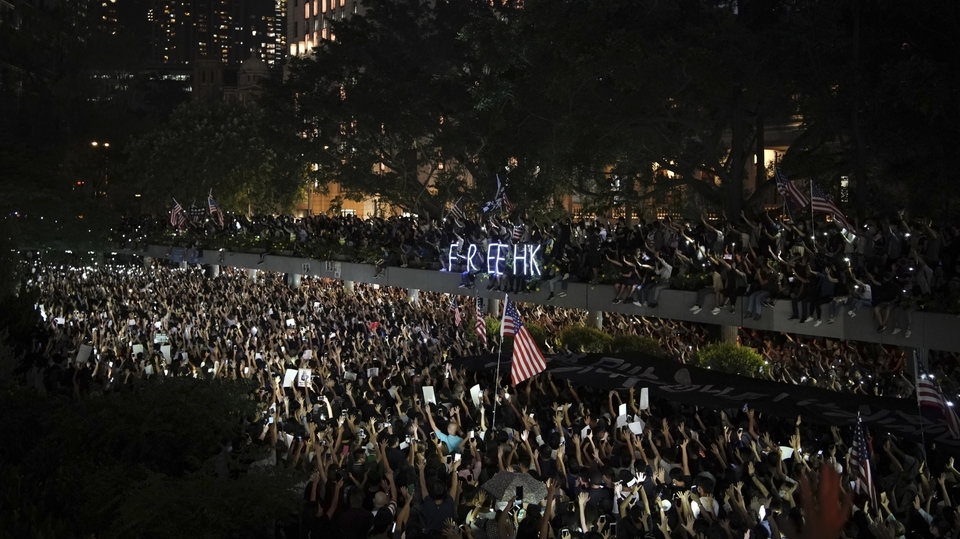Protesty v Hongkongu nadále pokračují.