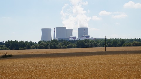 Jaderná elektrárna Temelín.