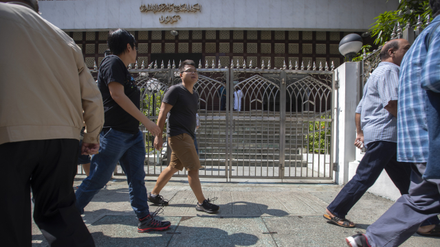 Mešita v Hongkongu.