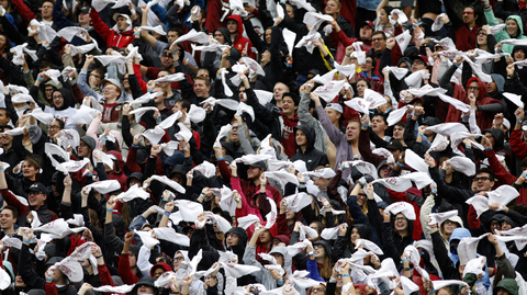 Fotbaloví fanoušci (ilustrační foto).