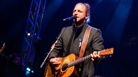 Zpěvák Tomáš Klus. 