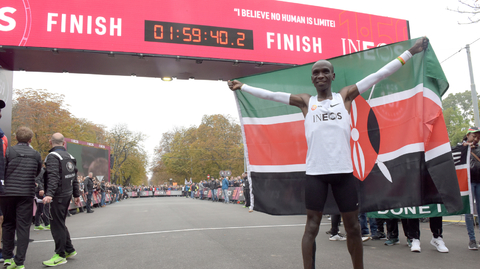 Eliud Kipchoge.