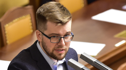 Místopředseda Pirátů Jakub Michálek.