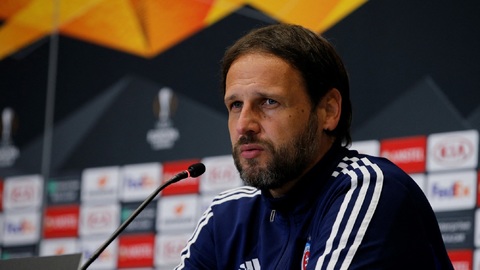 Kouč Slovanu Bratislava Jan Kozák.