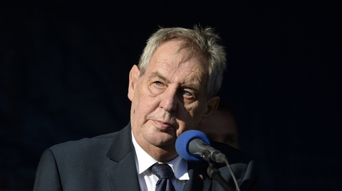 Miloš Zeman. 