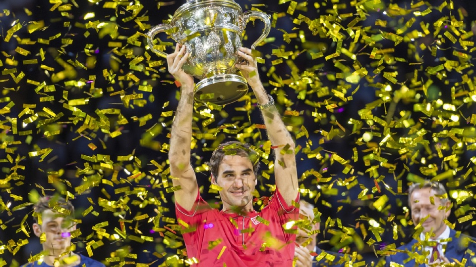 Neskutečný Federer. V Basileji slaví další titul.