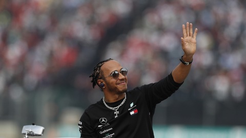 Lewis Hamilton ovládl Velkou cenu Mexika. 