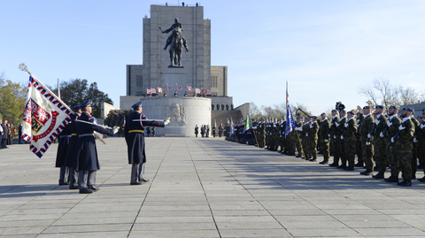 Piety na Vítkově se zúčastnili všichni vrcholoví politici České republiky.