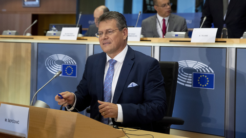 Maroš Šefčovič se marně pokoušel vyjednat dohodu.