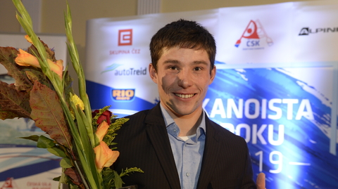 První místo v anketě Kanoista roku obsadil Jiří Prskavec.
