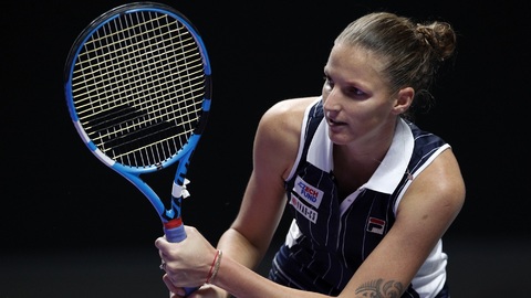 V přímém souboji o postup vyzve Karolína Plíšková Rumunku Simonu Halepovou.