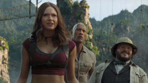 Snímek z traileru na Jumanji: Další level.