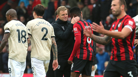 Momentka z konce zápasu. 