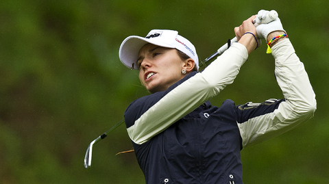 Golfistka Klára Spilková.