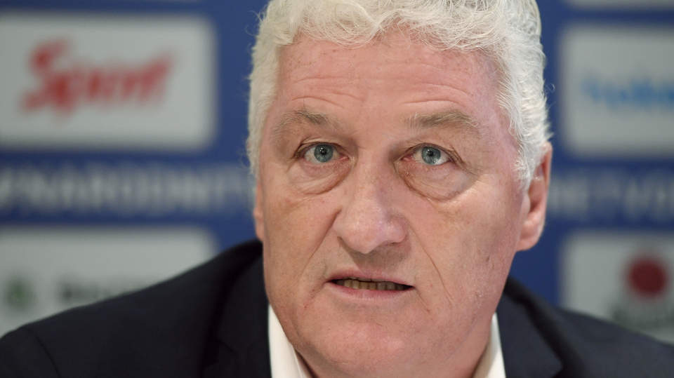 Trenér Miloš Říha.