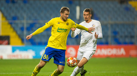 Utkání Zlín-Plzeň.