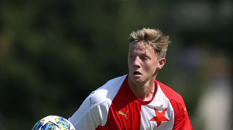 Slávistický junior Lukáš Červ.