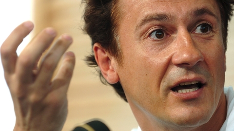 Ruský herec Oleg Meňšikov.