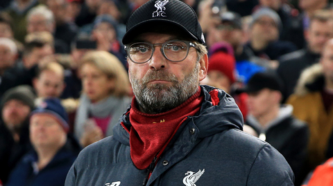 Trenér Liverpoolu Jürgen Klopp.