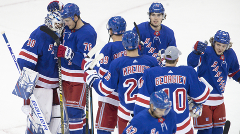 Tým New York Rangers. 