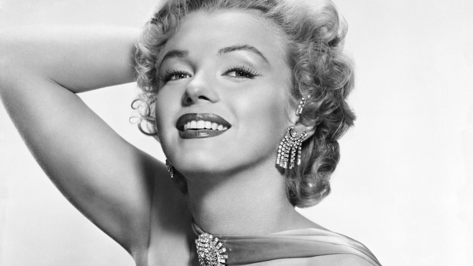 Herečka Marilyn Monroe. 