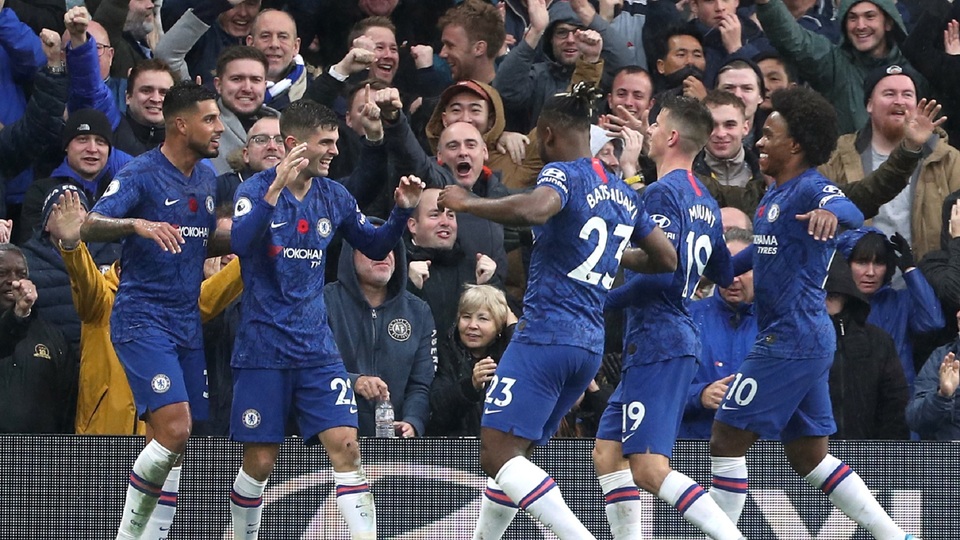 Fotbalisté Chelsea porazili ve 12. kole anglické ligy Crystal Palace.