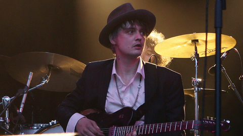Britský zpěvák Pete Doherty.