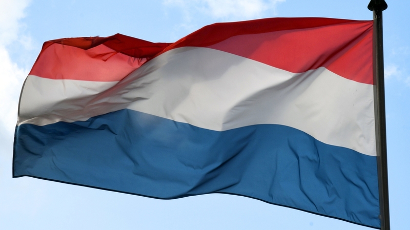 Vlajka Nizozemska. 