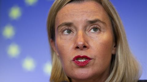 Šéfka unijní diplomacie Federica Mogheriniová.