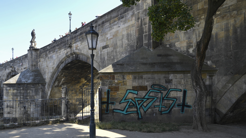 Karlův most v Praze.